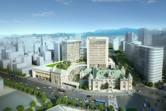 서울 중구 한국은행 통합별관 설계 조감도 ⓒ㈜희림종합건축사사무소