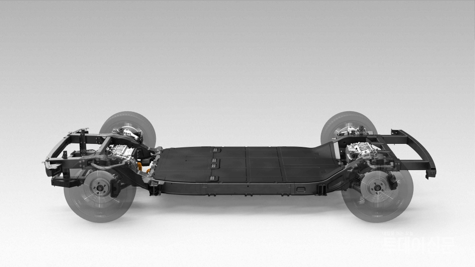 카누 개발 전기차 스케이트보드 플랫폼 ⓒ현대기아차그룹