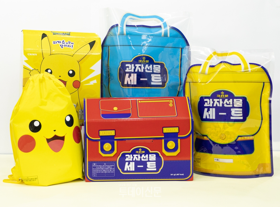 크라운 가정의달 선물세트 사진 ⓒ크라운제과