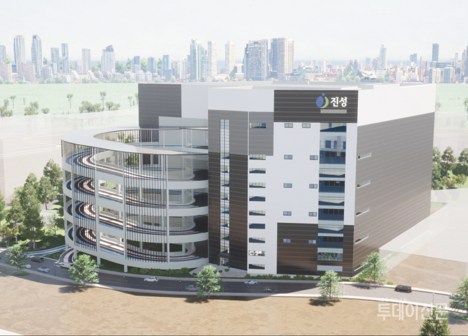 진성 물류센터 조감도 ⓒCJ대한통운