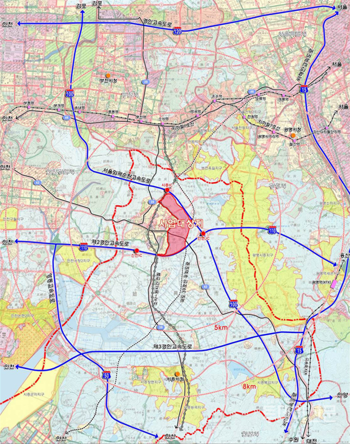 서울 은계지도 위치도 ⓒLH