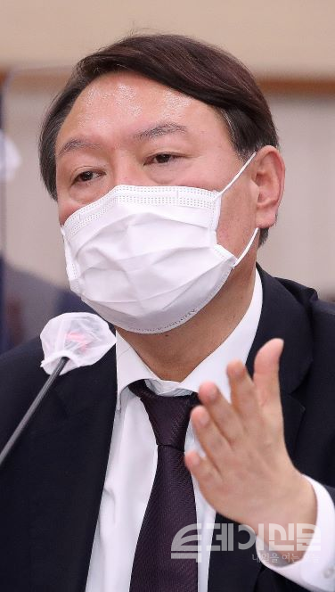 국정감사 답변하는 윤석열 검찰총장 ⓒ뉴시스