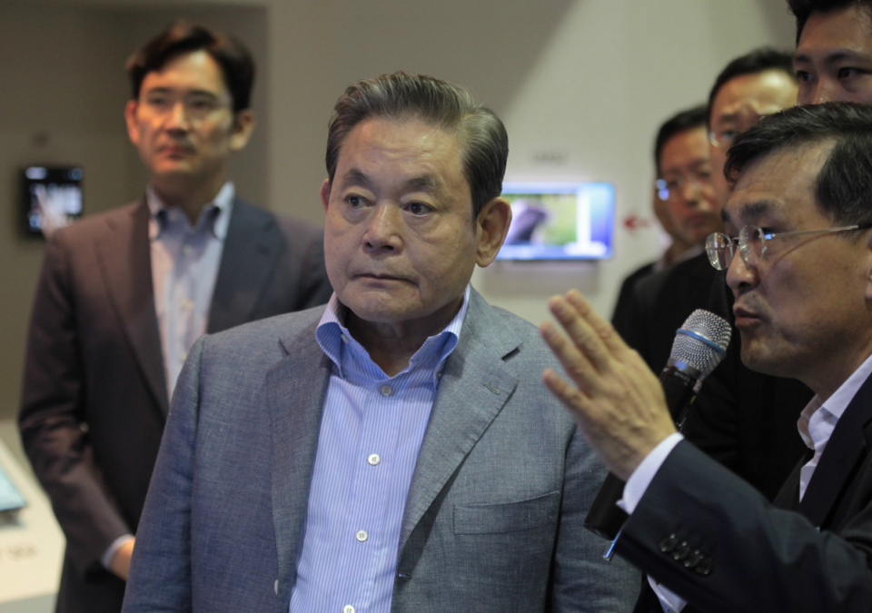 故이건희 삼성전자 회장ⓒ뉴시스