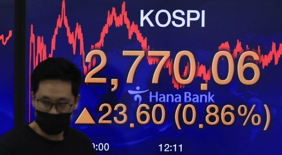 11일 코스피 지수가 전 거래일(2746.46)보다 0.86%(23.60p) 오른 2770.06에 마감했다. ⓒ뉴시스