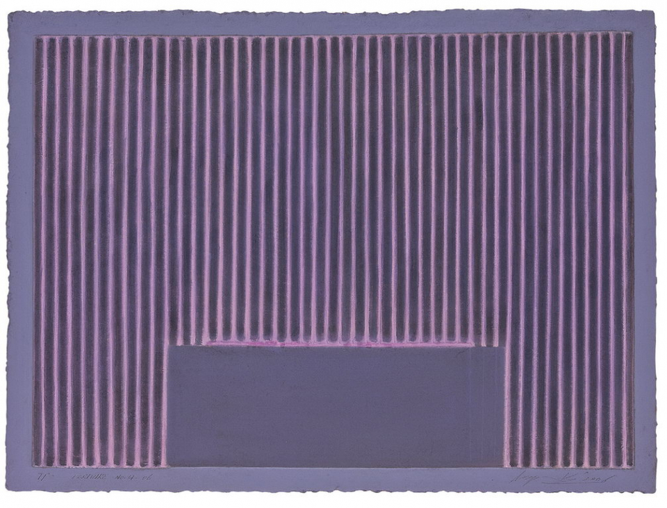 묘법(Ecriture) No.4-06, trial proof, 76x56cm, 2006 ⓒ박서보