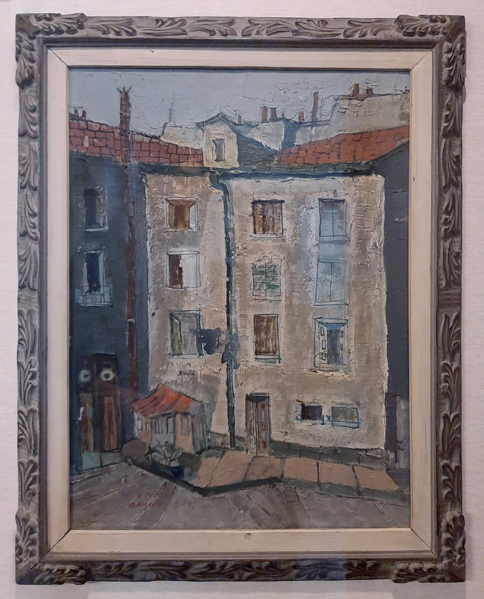 권옥연, Le Paris, 1952, 43x58cm, 캔버스에 유채ⓒ누보 