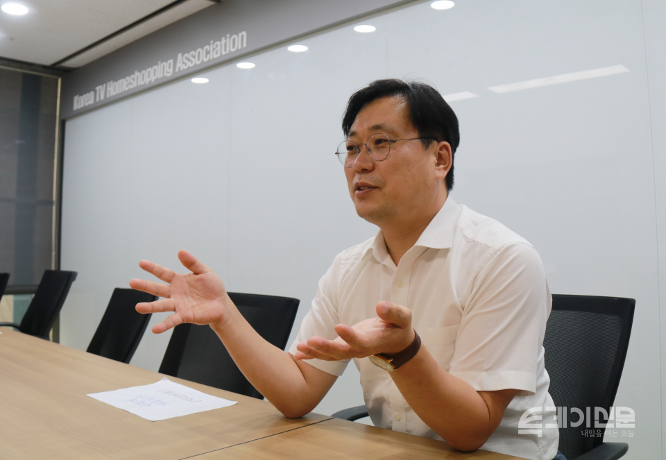 한국TV홈쇼핑협회 황기섭 실장 ⓒ투데이신문