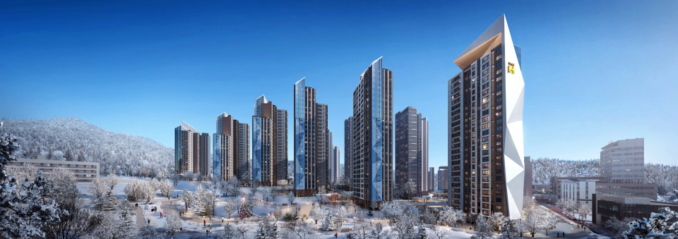 서울 흑석9구역 재개발 조감도 ⓒ현대건설