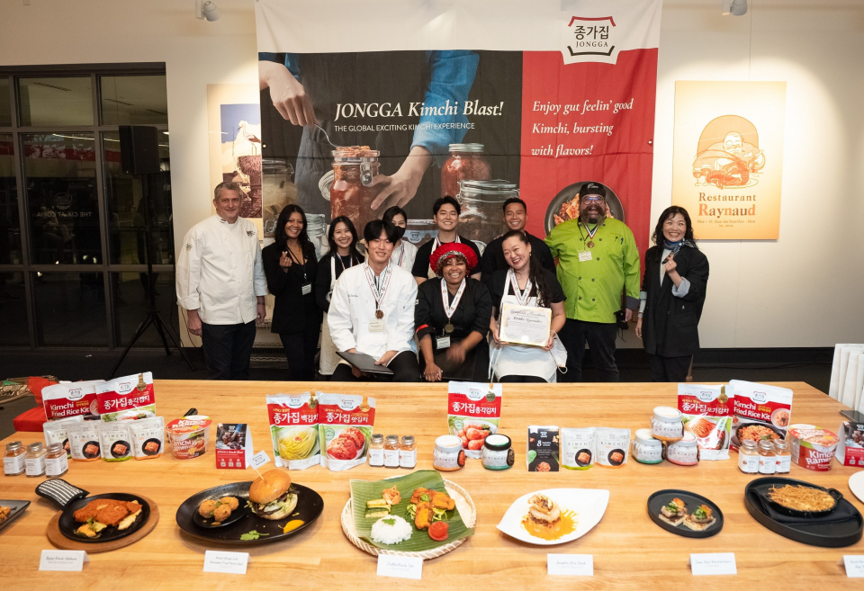 미국 종가집 김치 요리대회 기념촬영 ⓒ대상