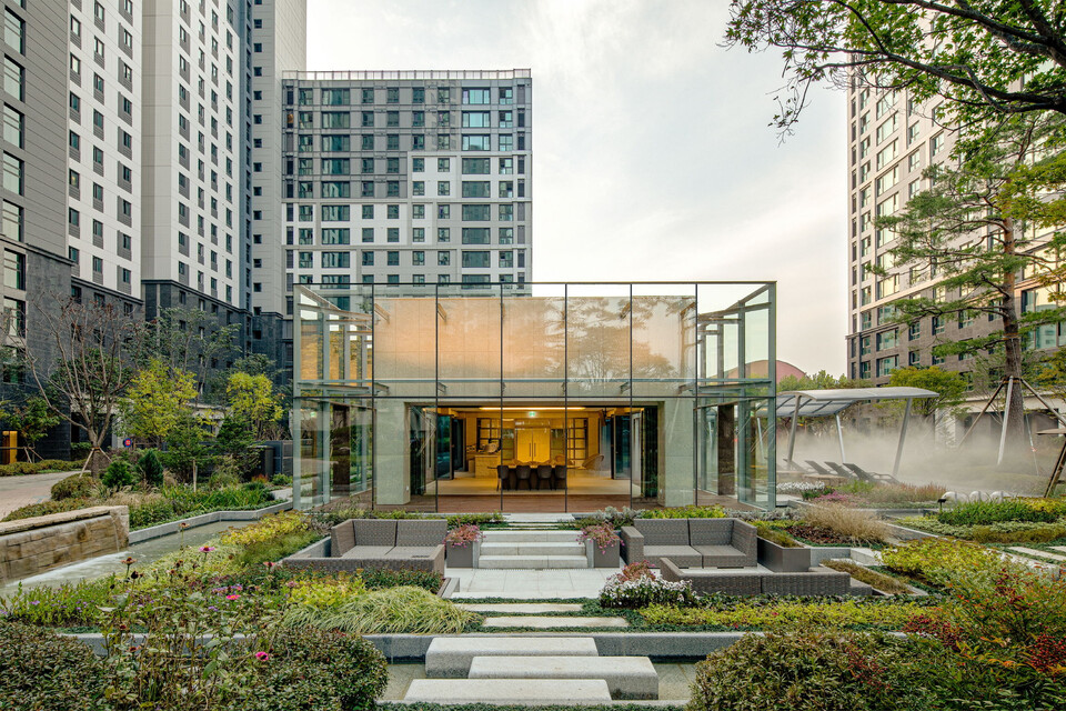 독일 ‘IF 디자인 어워드 2022’ 건축부문 수상작 ‘스톤클라우드’ [사진제공=GS건설]