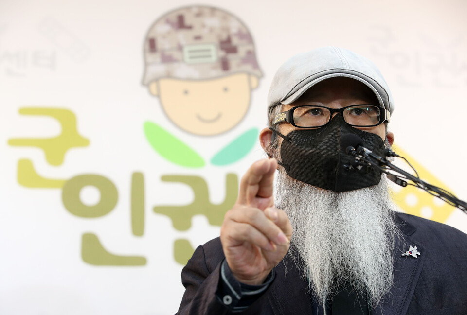 故 이예람 중사 아버지 [사진제공=-뉴시스]<br>