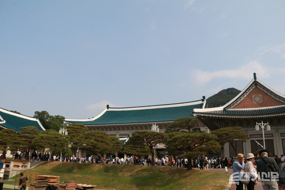 청와대 본관. ⓒ투데이신문