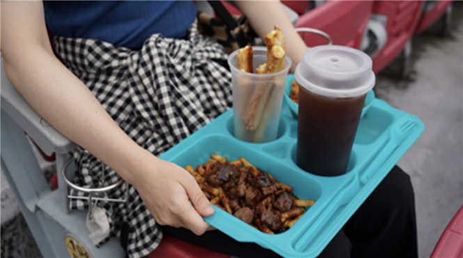 야구장 다회용기. [사진제공=서울시의회]