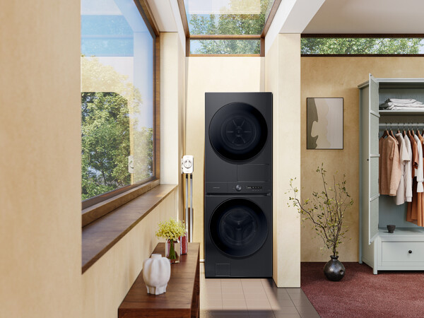 미세플라스틱 저감 코스를 사용할 수 있는 2023년형 ‘비스포크 그랑데 AI 탑핏’ 제품 [사진 제공=삼성전자]