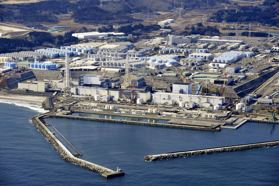 일본 동북부 후쿠시마현에 있는 후쿠시마 제1 원자력 발전소의 모습. [사진제공=뉴시스]
