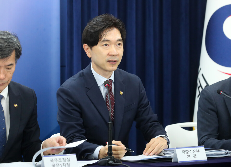 해수부 박성훈 차관 [사진제공=뉴시스]<br>