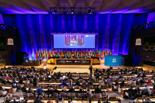 지난 7일부터 22일간 열린 제42차 유네스코 총회(General Conference)가 열리고 있는 프랑스 파리 유네스코 본부 [사진제공=유네스코 한국위원회]