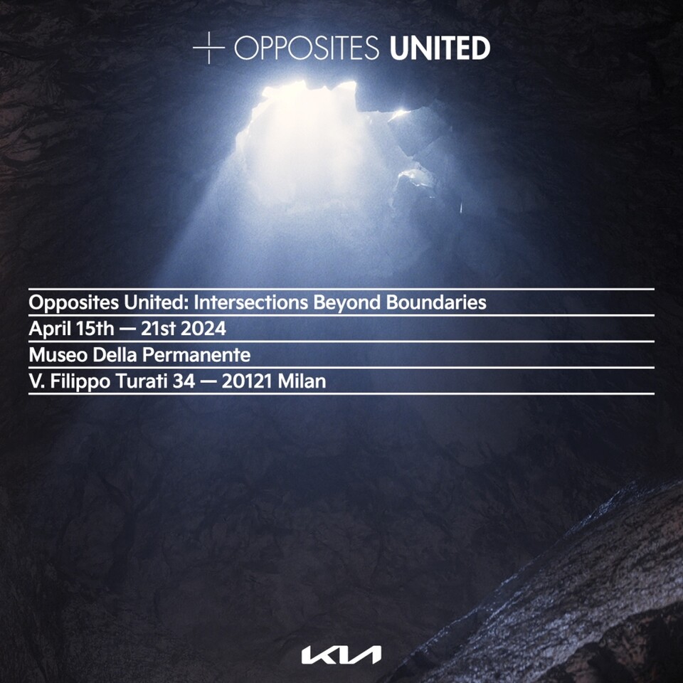 기아 밀라노 디자인 위크 포스터 [사진제공=기아]<br>