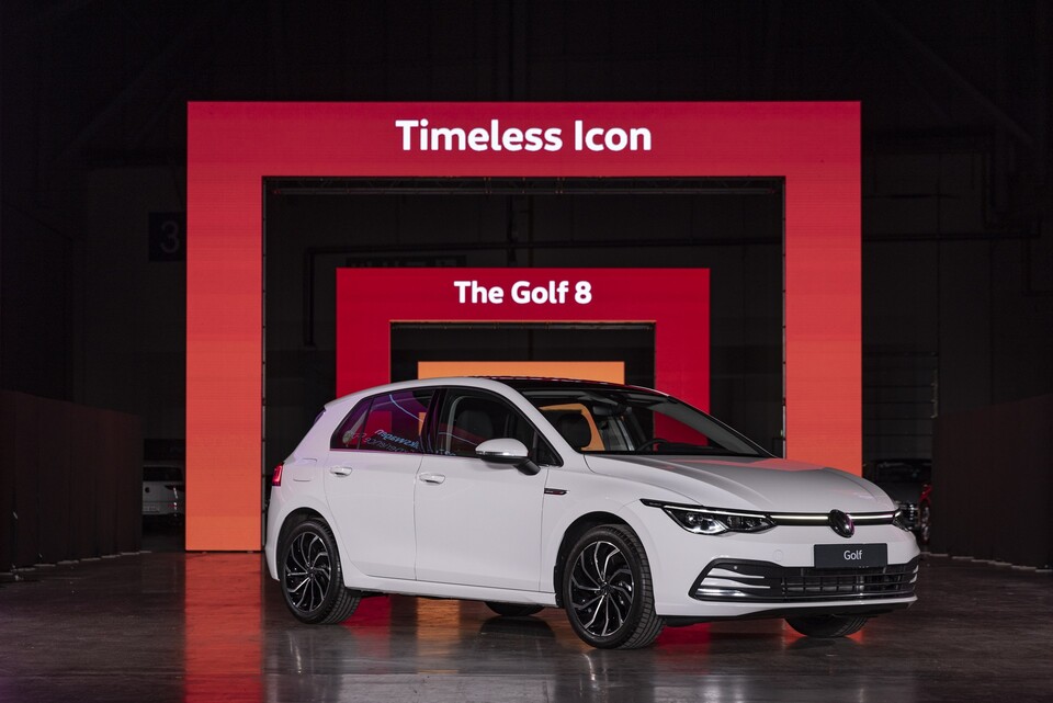 폭스바겐의 아이코닉 해치백 골프(Golf) [사진제공=폭스바겐코리아]<br>