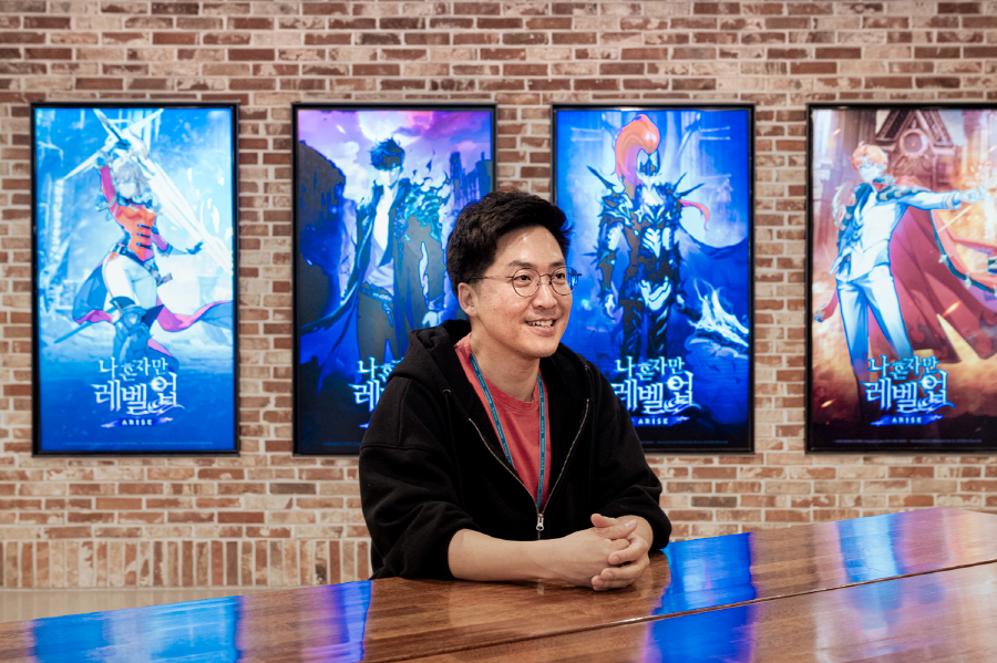 넷마블네오 김준성 개발총괄 본부장의 인터뷰 모습 ⓒ넷마블