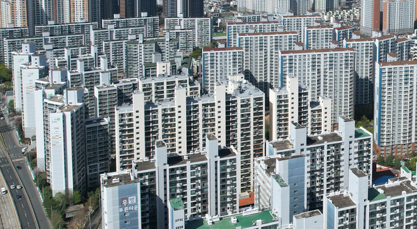 대구 도심의 아파트 단지 전경 [사진제공=뉴시스]