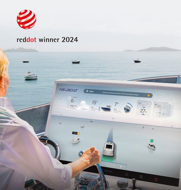 ‘2024 레드닷 디자인 어워드’ 본상 수상작 아비커스의 ‘뉴보트(NeuBoat)’. [사진제공=HD현대]