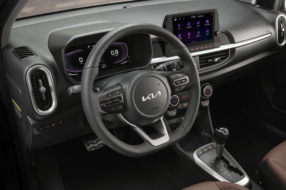 기아 'The 2024 모닝'의 내부 [사진=기아]<br>