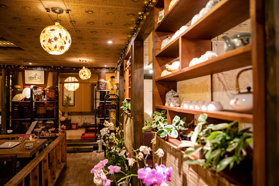 스타트업 ‘마음스토리’가 운영하는 한방카페 ‘예담’ 내부 전경 [사진제공=마음스토리]<br>