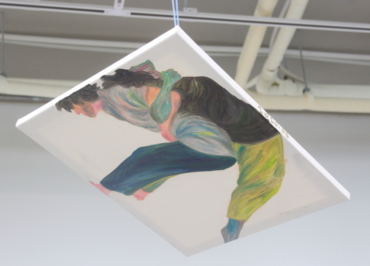 두 여자_캔버스에 유채, 45 x 53 (cm), 가변설치, 2020 <br>