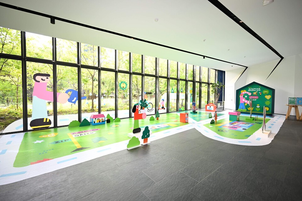 래미안 그린집 전시 모습 [사진제공=삼성물산 건설부문]