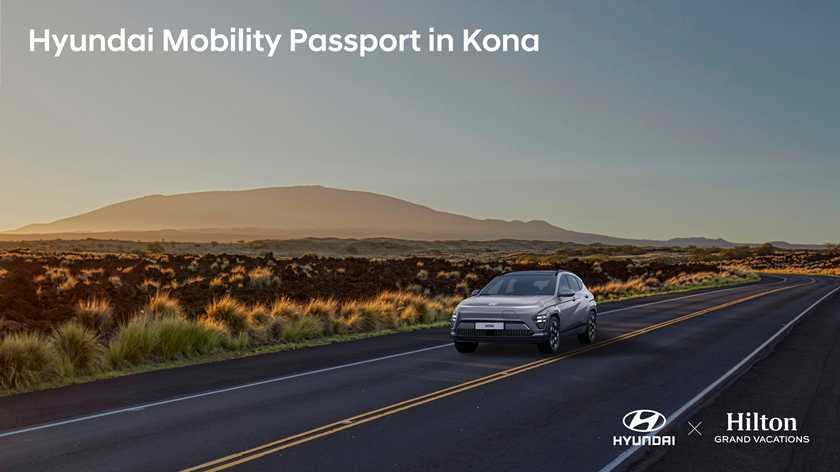 현대차·힐튼 그랜드 베케이션스(HGV), 전기차 구매 고객 대상 프로모션 실시 [사진제공=현대차]
