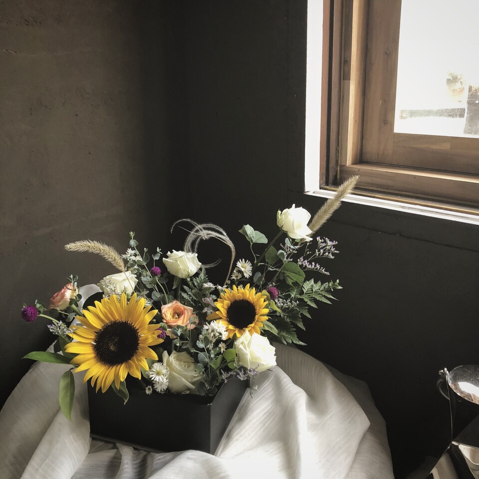 허씨가 만든 꽃 작품. [사진제공=본인]