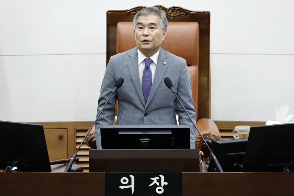 서울시의회 김현기 전 의장 [사진제공=뉴시스]