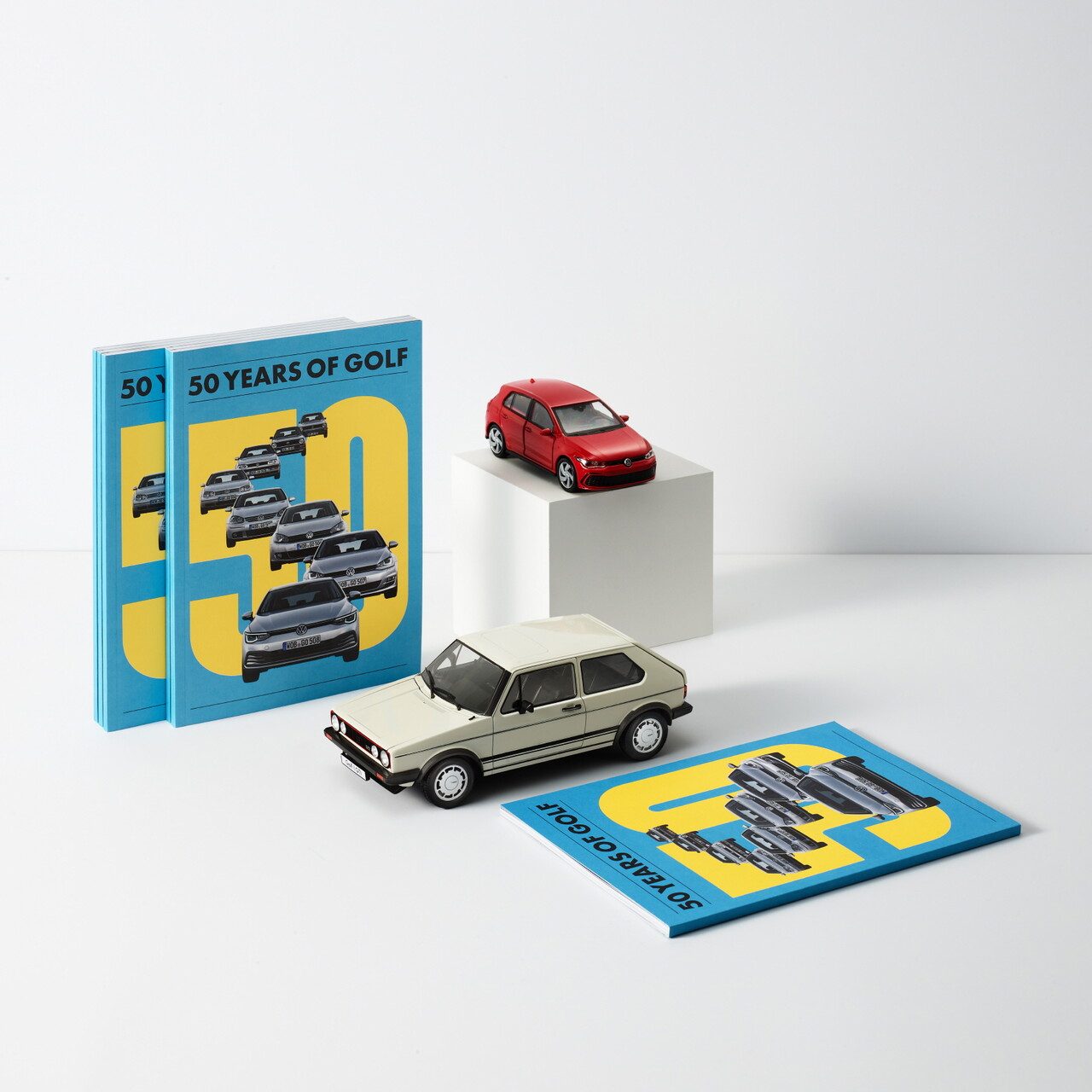 골프 출시 50주년 히스토리 북 '50 YEARS OF GOLF' [사진제공=폭스바겐코리아]