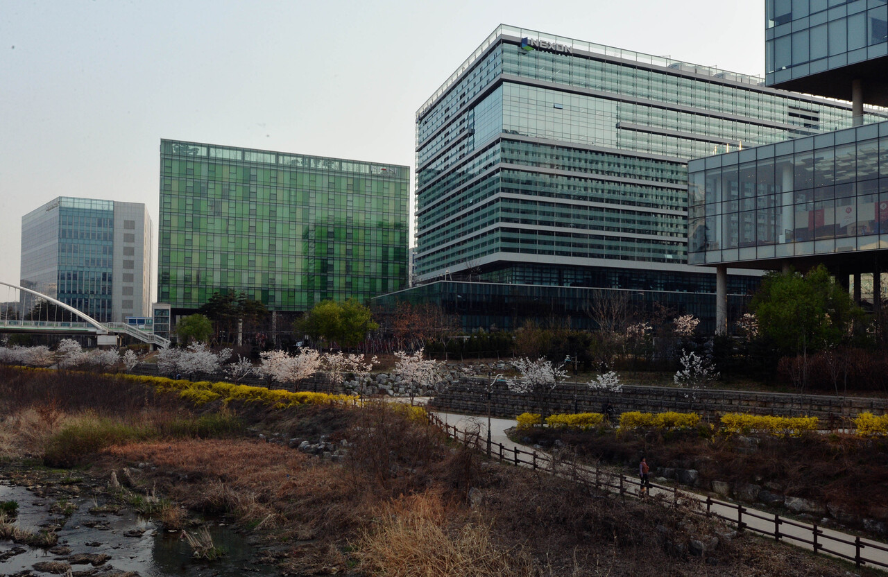 경기 성남 분당구 판교로 게임사 밀집 지역 [사진출처=뉴시스]