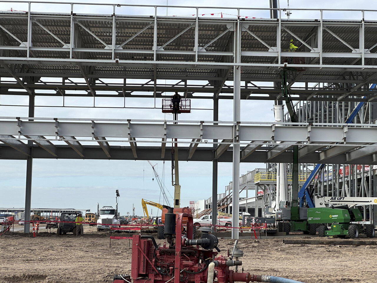미국 조지아주 현대자동차의 전기차 전용 공장 공사 현장. [사진출처=뉴시스]
