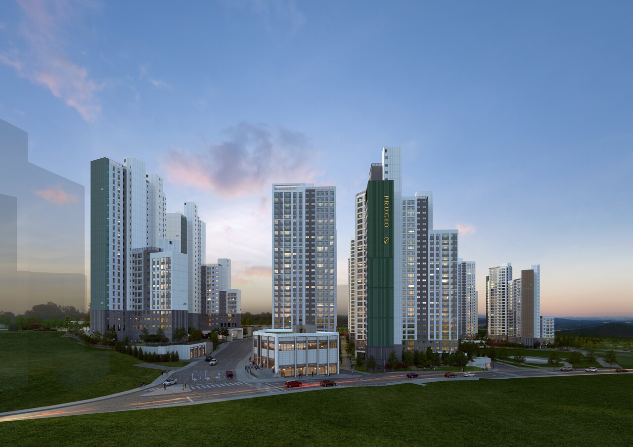 원주 푸르지오 더 센트럴 석경 투시도 [사진제공=대우건설]