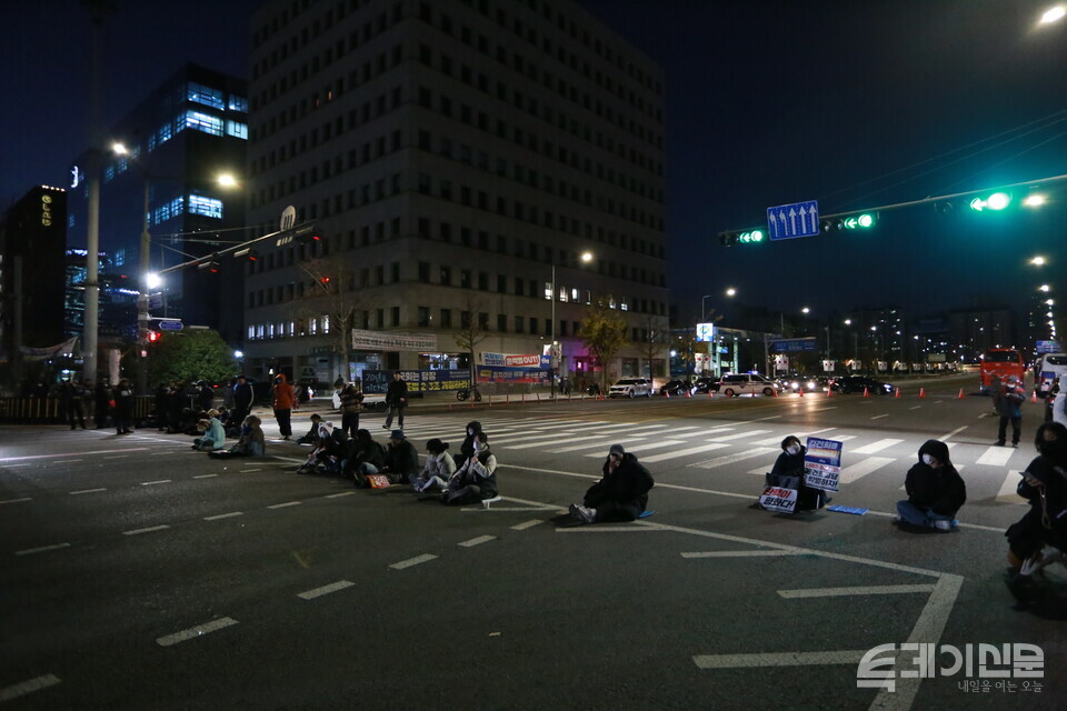 4일 오전, 서울 여의도 국회 앞 ⓒ투데이신문