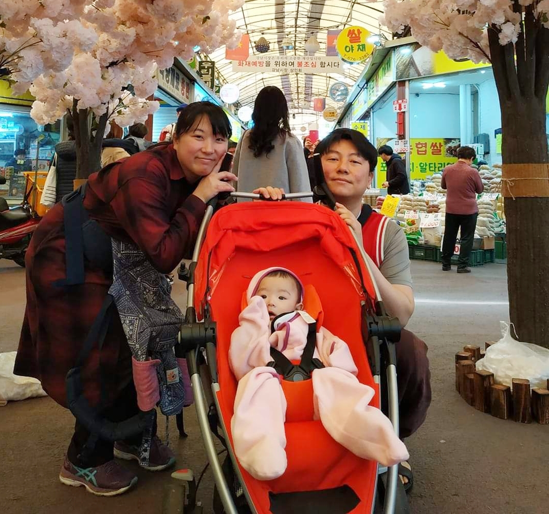 남우현, 유우코 부부와 자녀의 모습. [사진제공=본인]