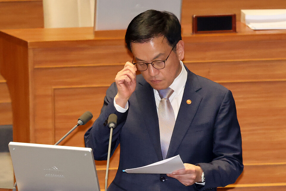 최상목 대통령 권한대행 부총리 겸 기획재정부 장관. [사진출처=뉴시스]