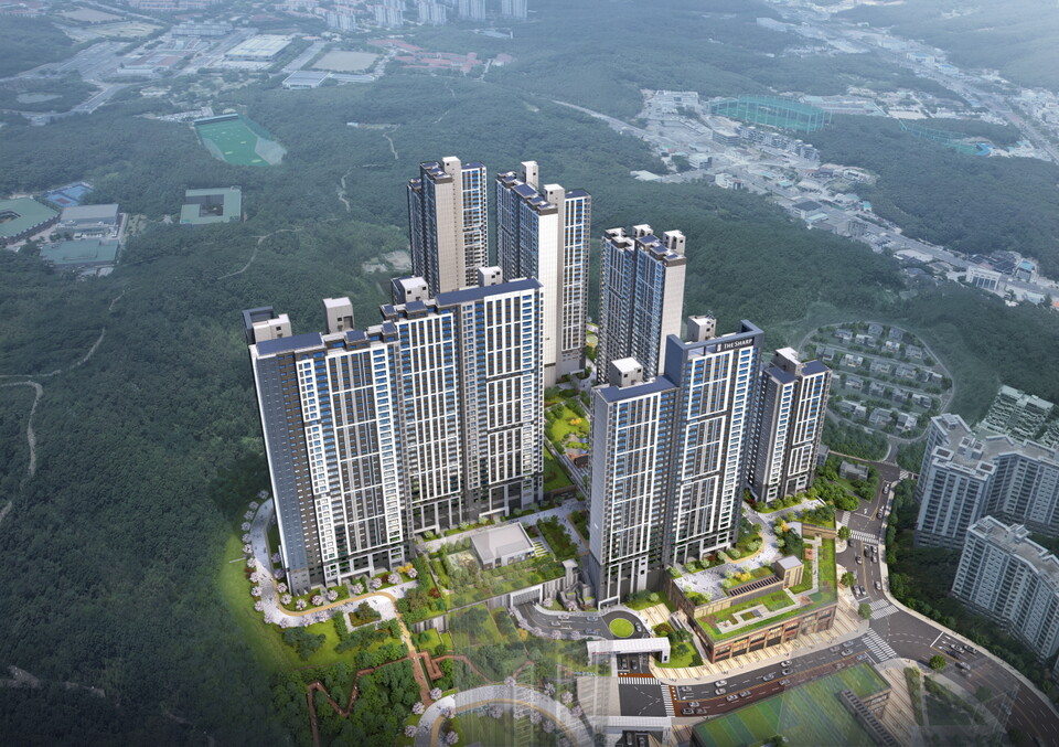 힐스테이트 더샵 상생공원 1단지 조감도 [사진=현대엔지니어링]