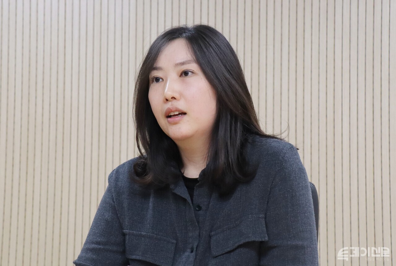 권유리씨가 본보와 인터뷰를 진행하고 있다. ⓒ투데이신문