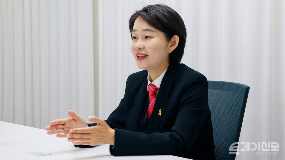 진보당 김재연 대통령선거 후보 ⓒ투데이신문