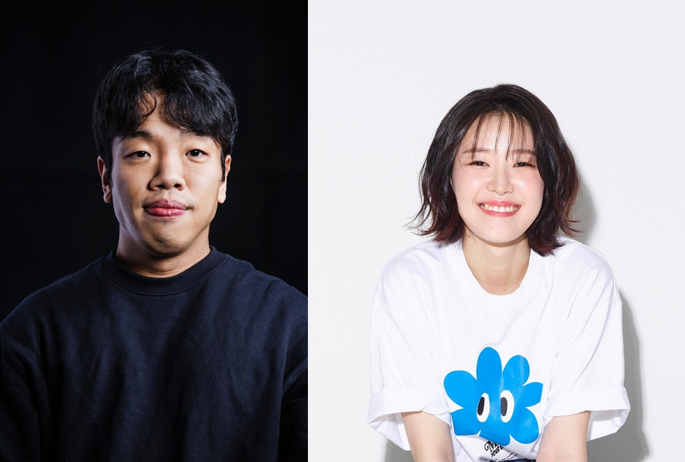 &nbsp;‘청년플러스포럼’ 홍보대사로 선정된 배우 김범진(좌)과 염지영.&nbsp;