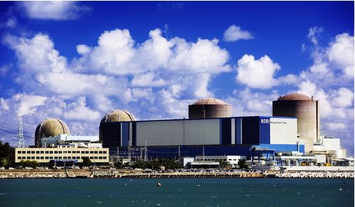 사진은 고리원전 전경. ⓒ한국수력원자력 제공