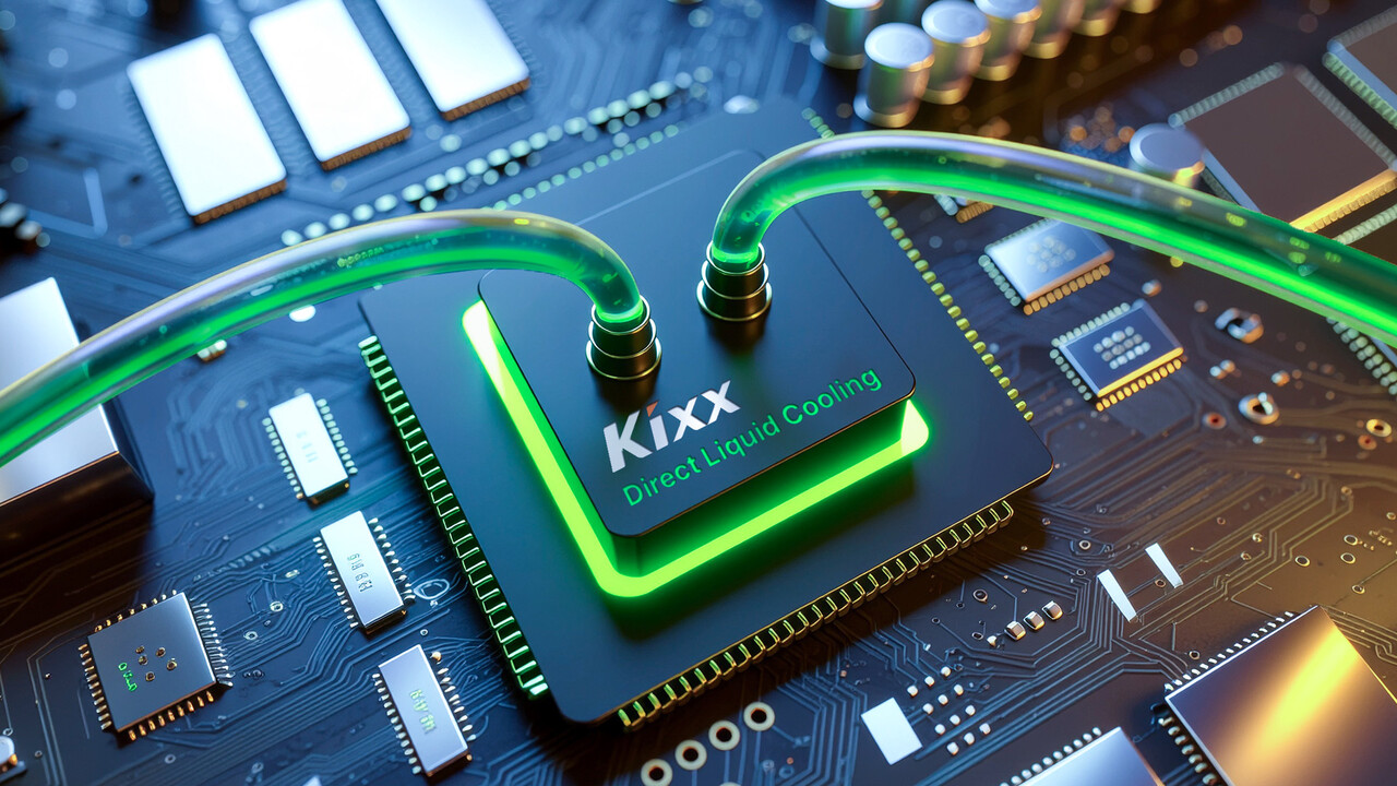 GS칼텍스 직접액체냉각유체 ‘Kixx DLC Fluid PG25’. [사진=GS