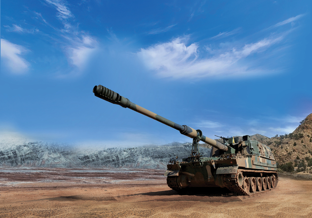 한화에어로스페이스의 K9 자주포. [사진=한화에어로스페이스]