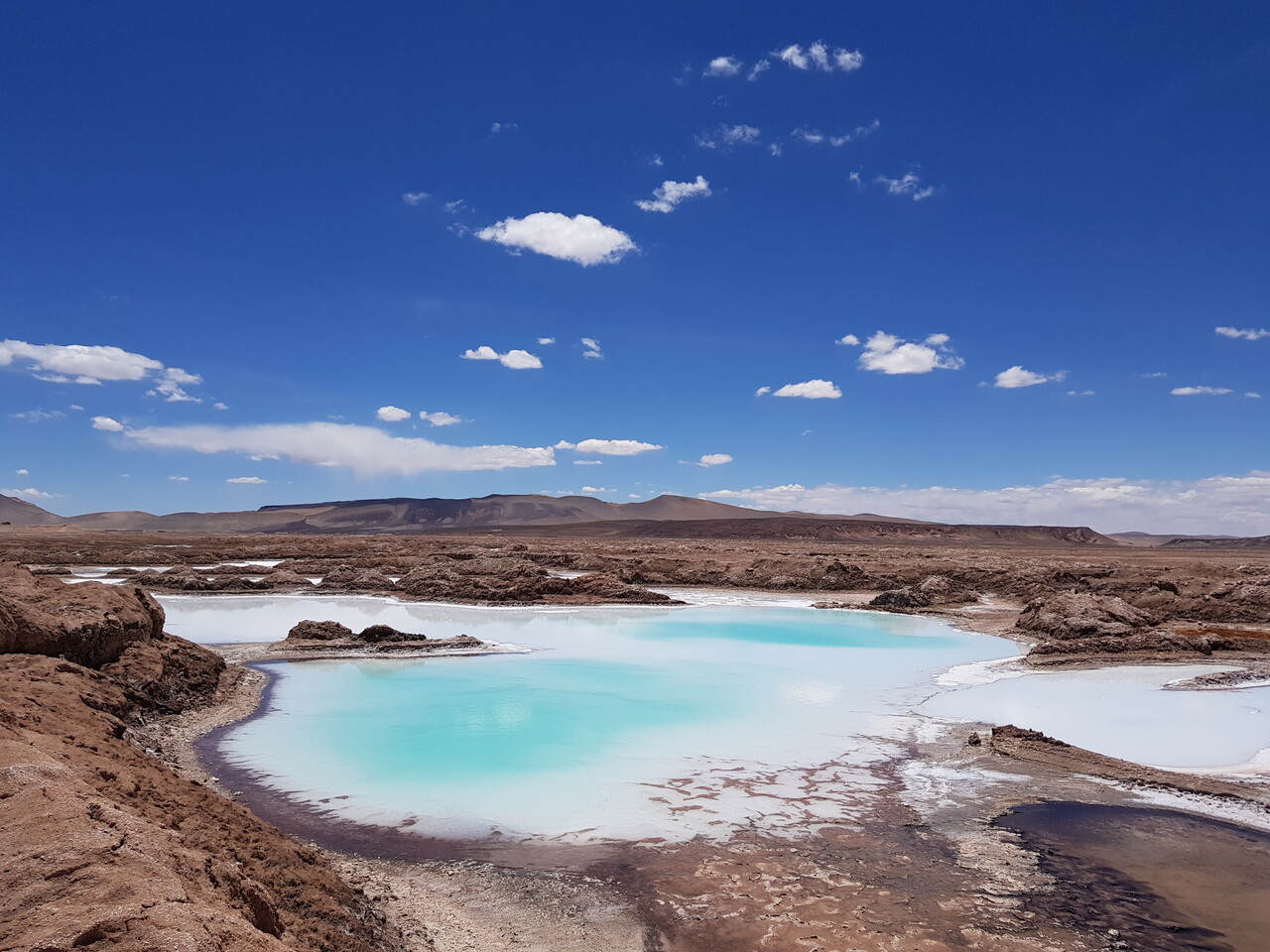 아르헨티나 옴브레 무에르토 리튬 염호. [사진=포스코홀딩스]