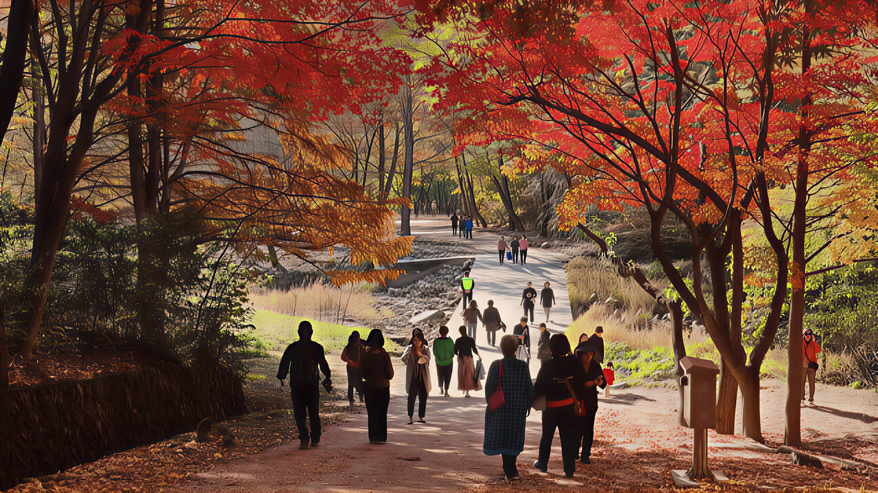 안양수목원 내부 사진 [사진 제공=안양시청]