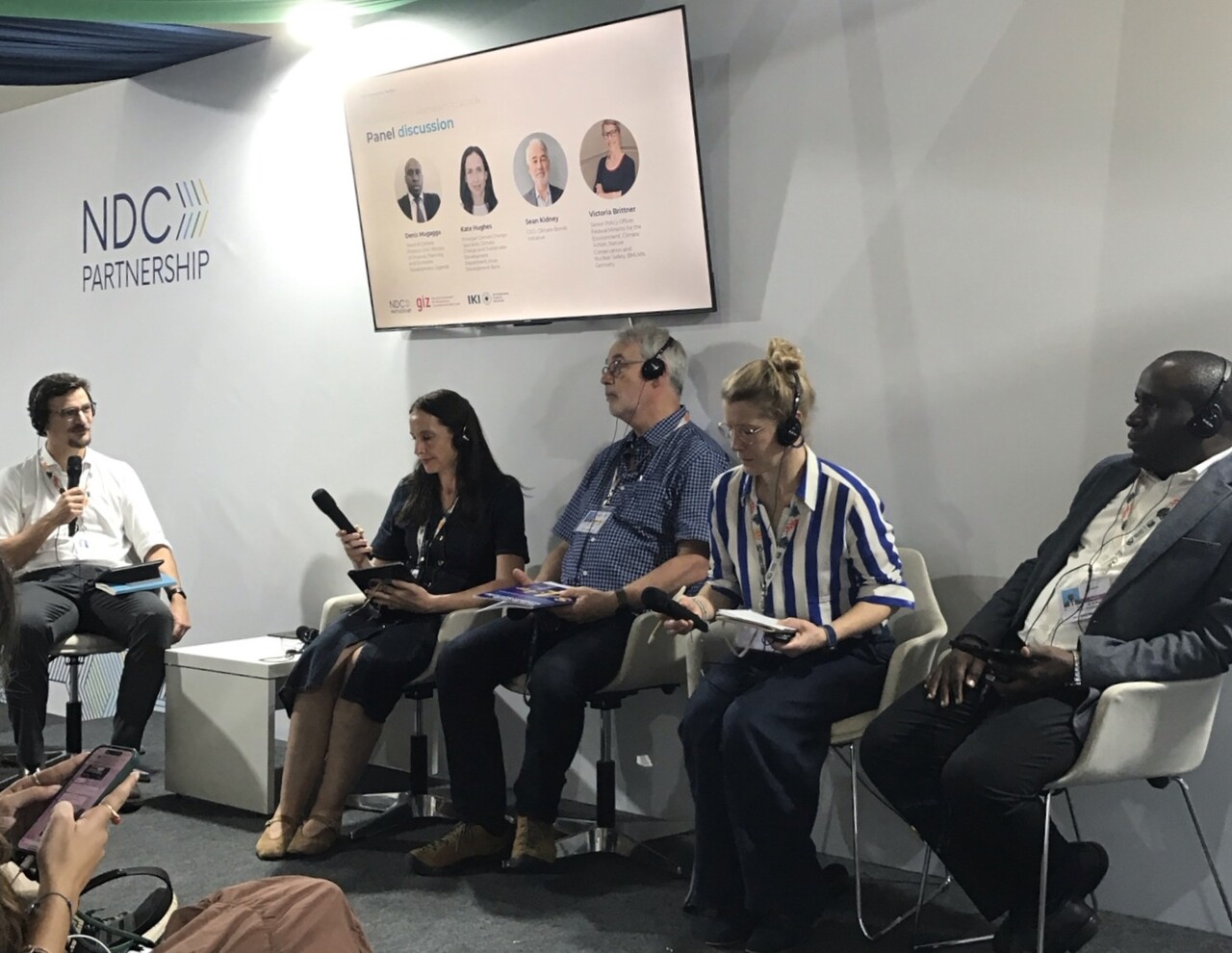 NDC Partnership 파빌리온에서 열린 패널토론 현장 [사진 제공=GEYK]<br>